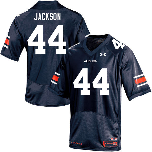 Auburn Tigers Men's Sean Jackson #44 Navy Under Armour Stitched College 2021 NCAA Authentic Football Jersey SNO5474MQ